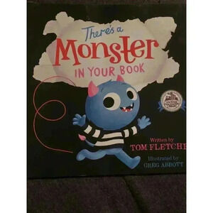 Children's Book, Unbranded, Monster in‎ Your Book, Blue